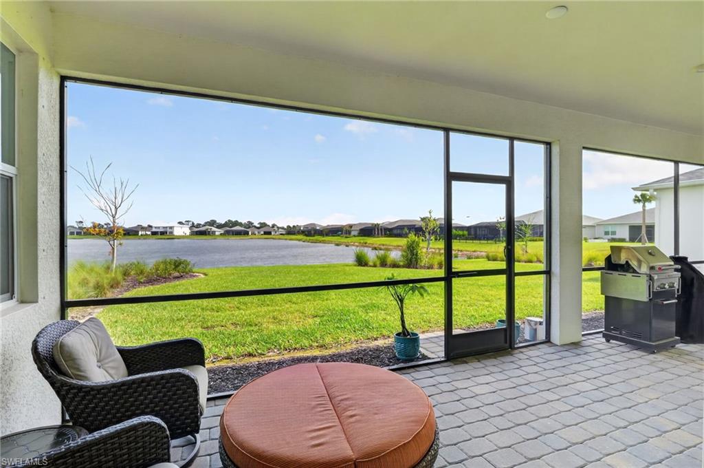 Enclosed Lanai with access to back yard
