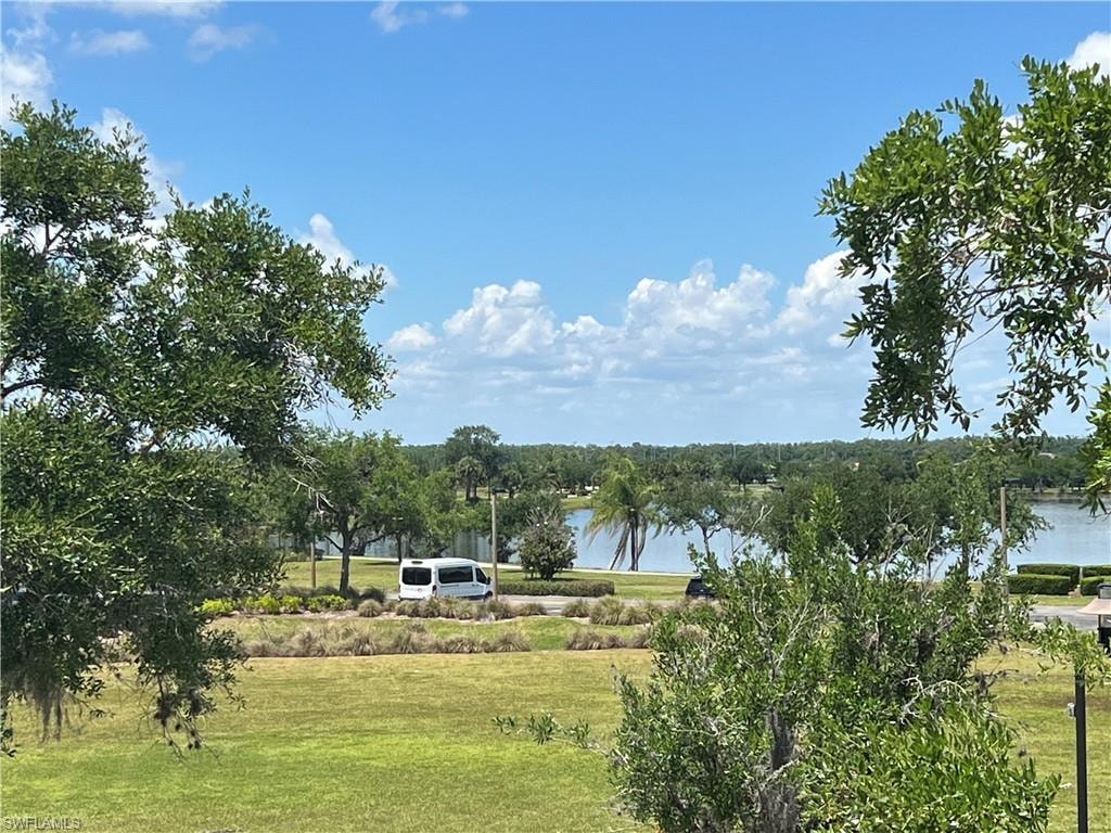 Lake view from balcony