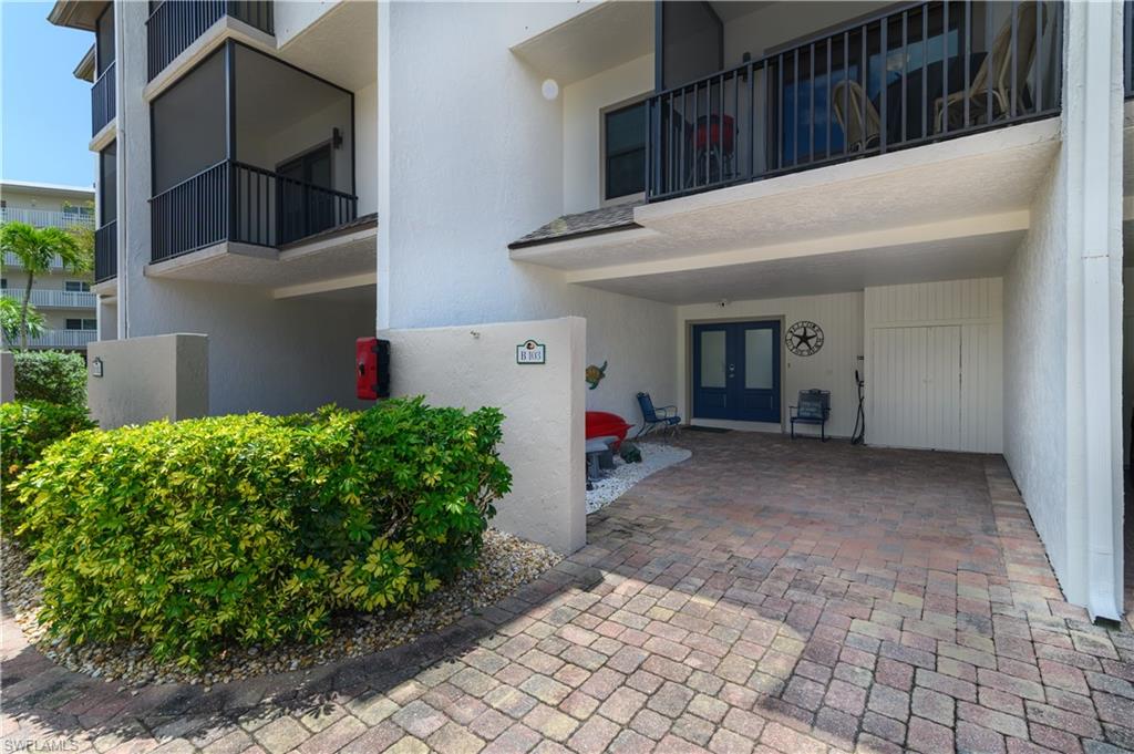 COVERED PARKING, STORAGE & ENTRY