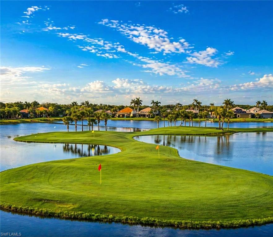 Play a stunning championship course surrounded by water features and lush tropical landscaping—golf at its finest.