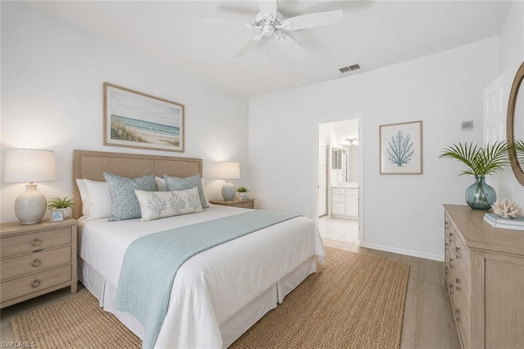 VIRTUALLY STAGED PRIMARY BEDROOM