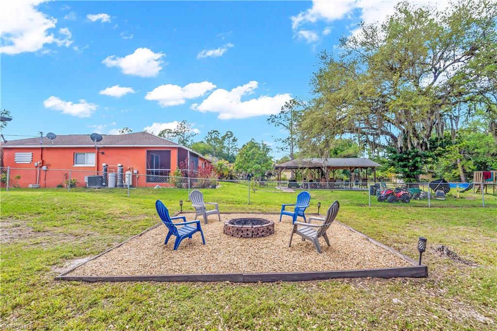 Firepit area