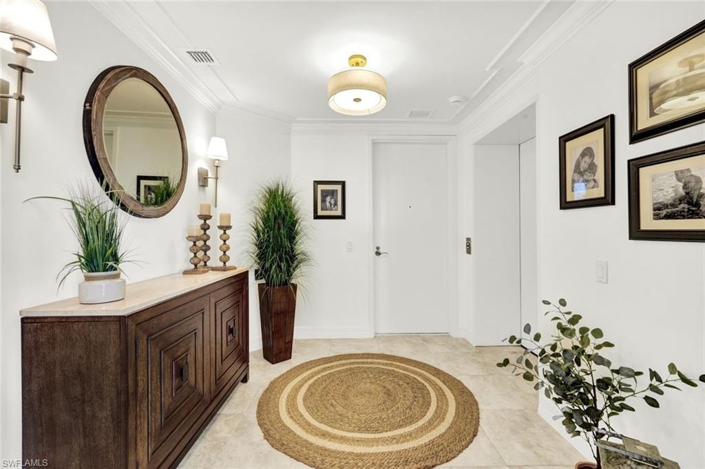 Elevator Opens into the Residence