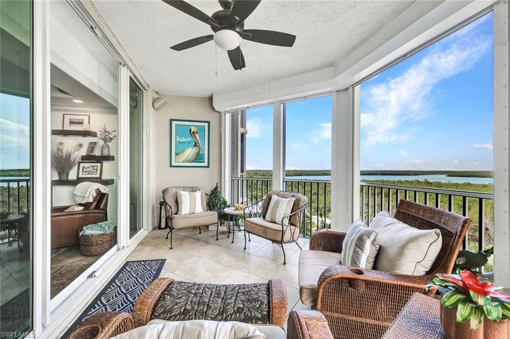Lanai with Views of Turkey Bay & The Gulf