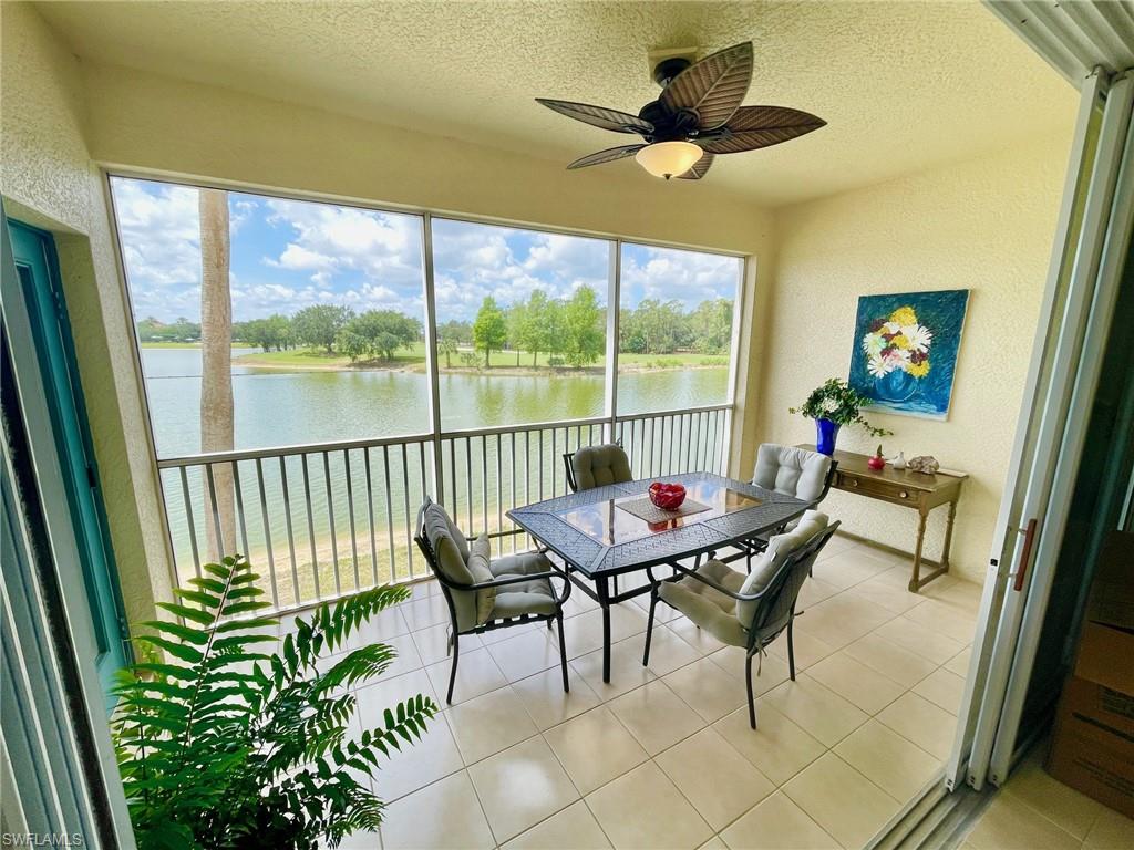 Screened Patio/Lanai with Gorgeous Water View