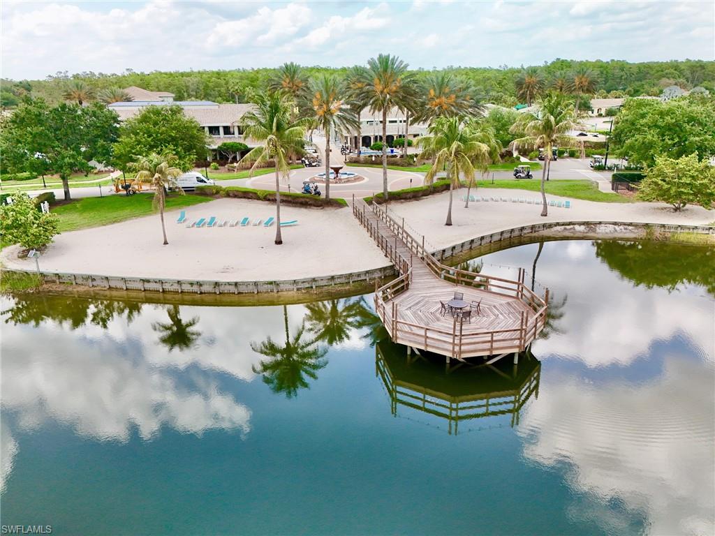 Lakeside Community Beach With Pier