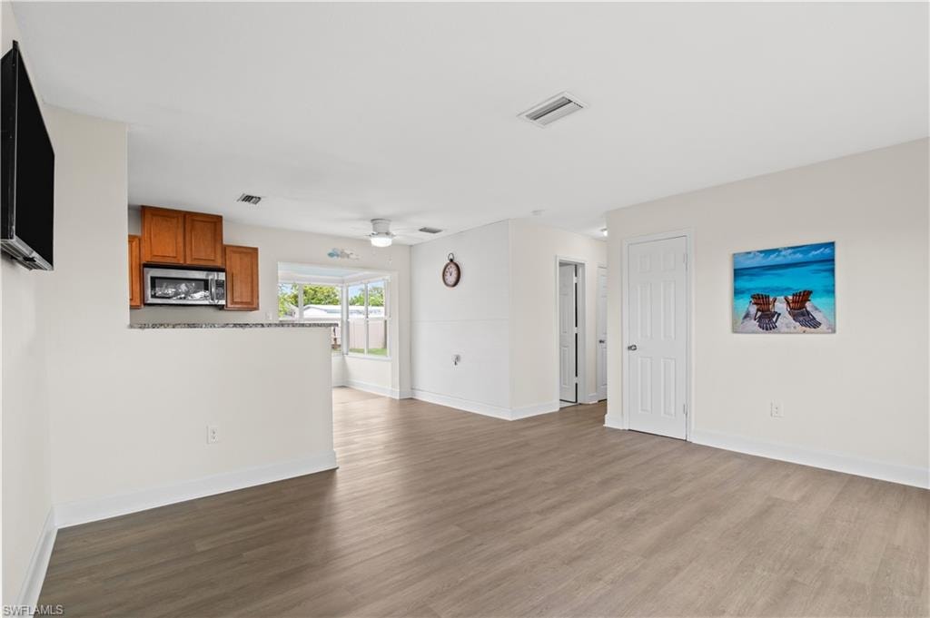 without furniture