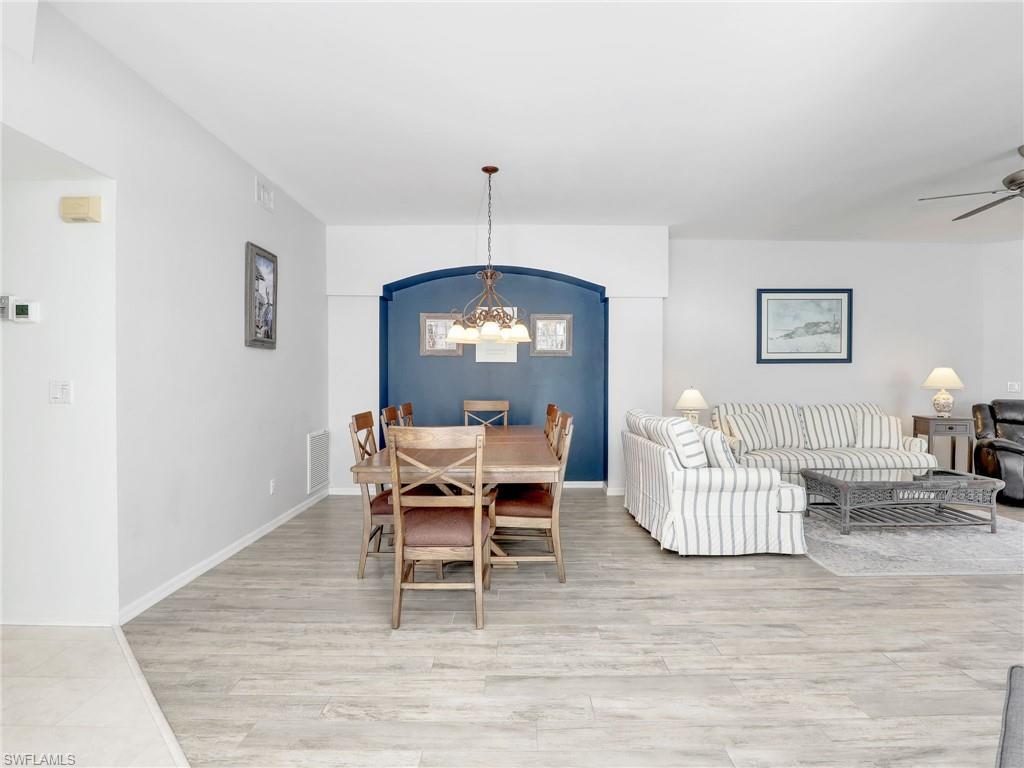 Dining Area & Living Room
