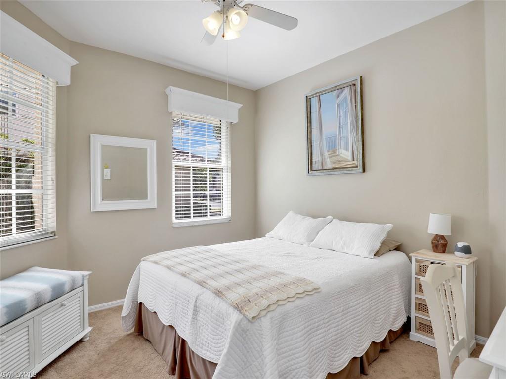 Guest Bedroom with Ceiling Fan