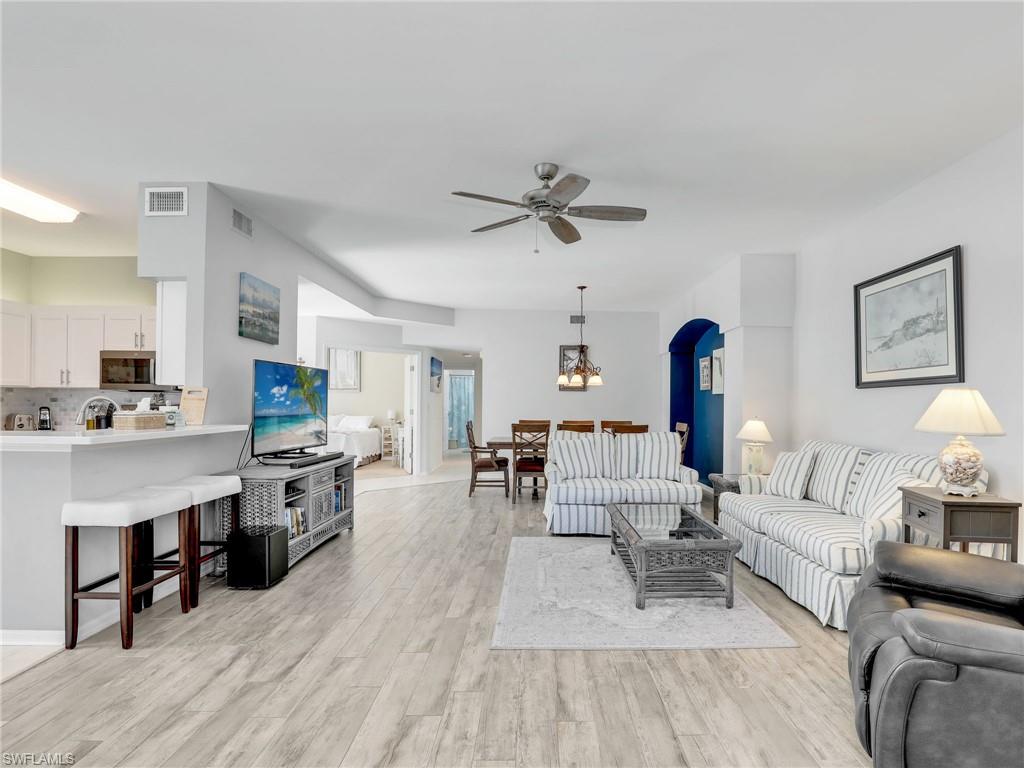 Living Room, Kitchen, & Dining Room
