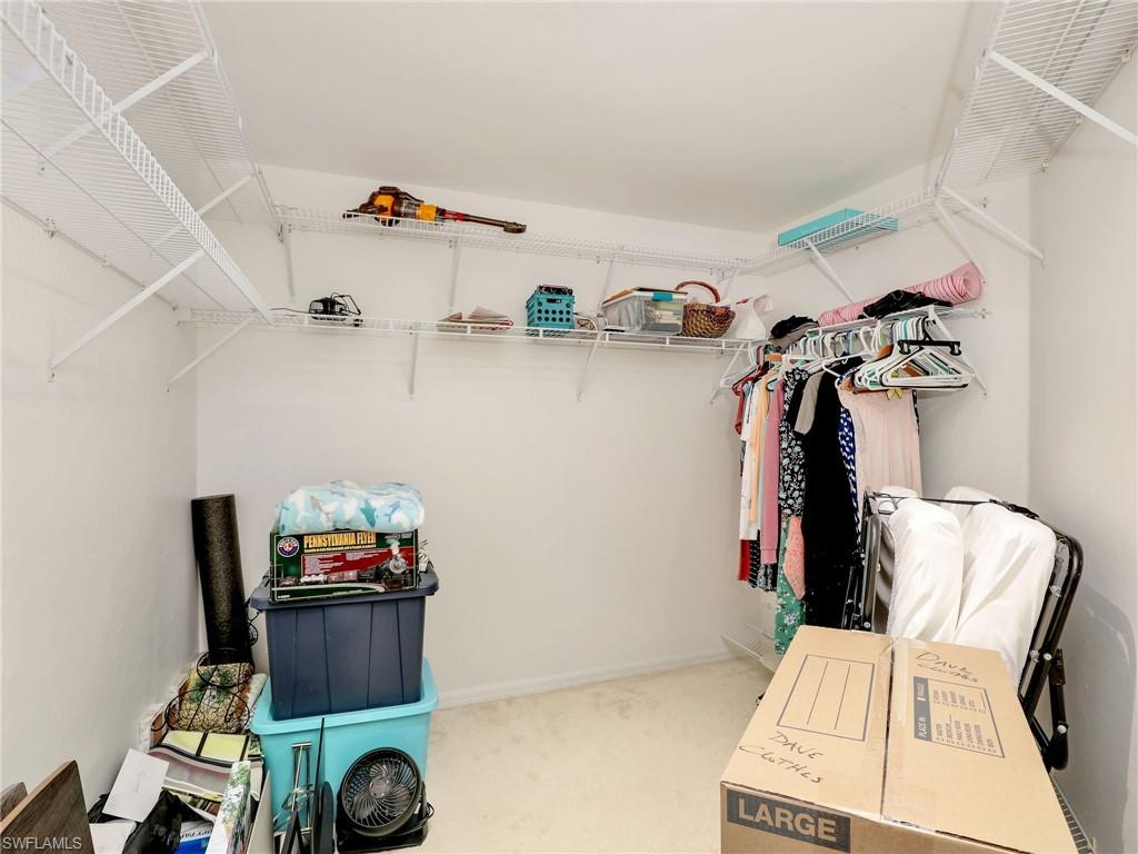 Primary Bedroom Large Closet (There is also a small closet not pictured)