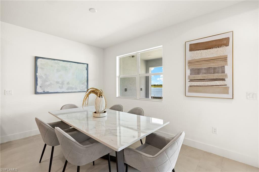 Casual dining area