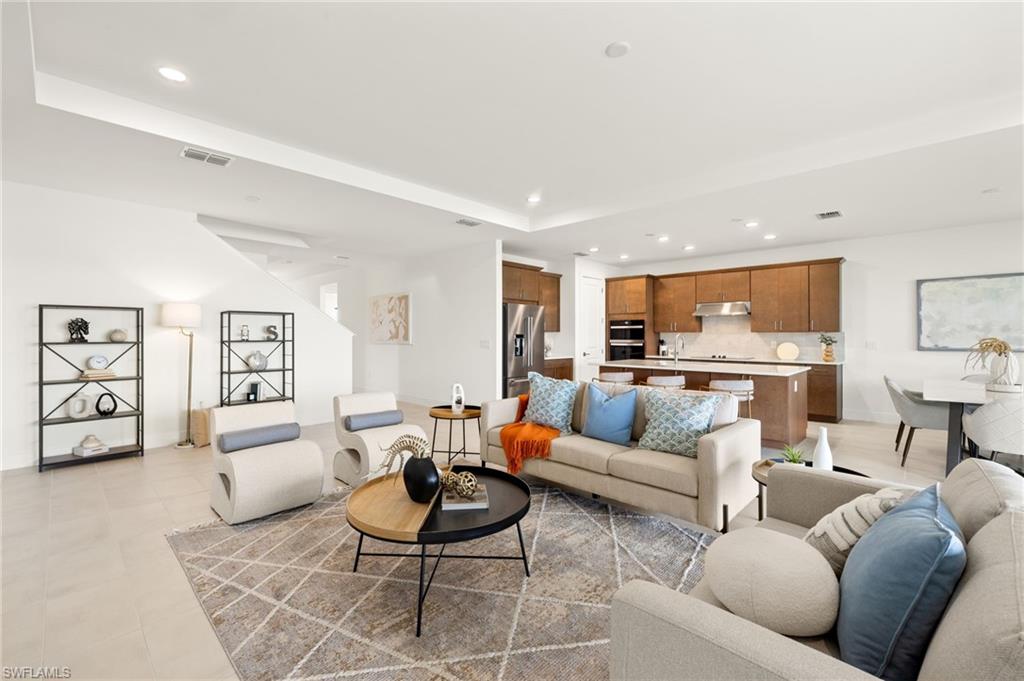 Great room living area