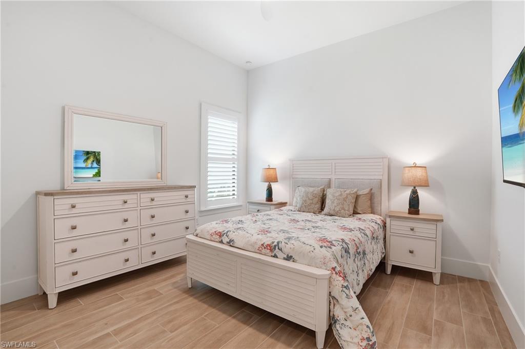 Bright interior space featuring light wood-finish flooring