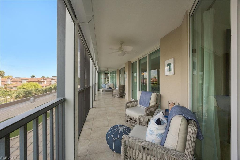 Screened in balcony