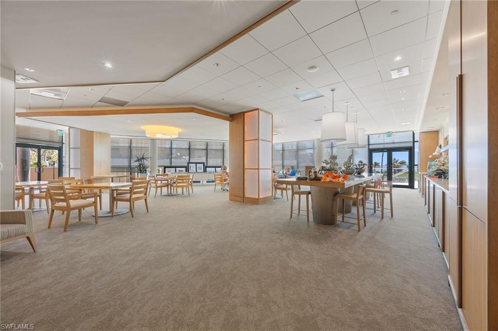Building dining area.