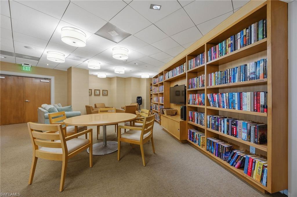 Building media/library room.