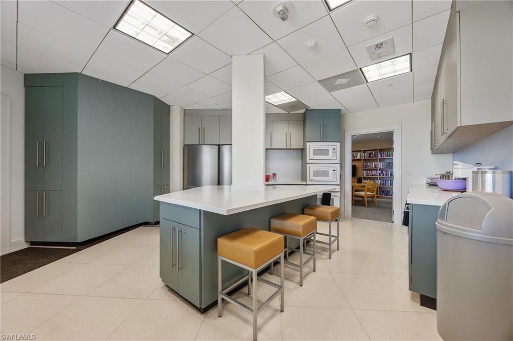 Building kitchen/lounge area.