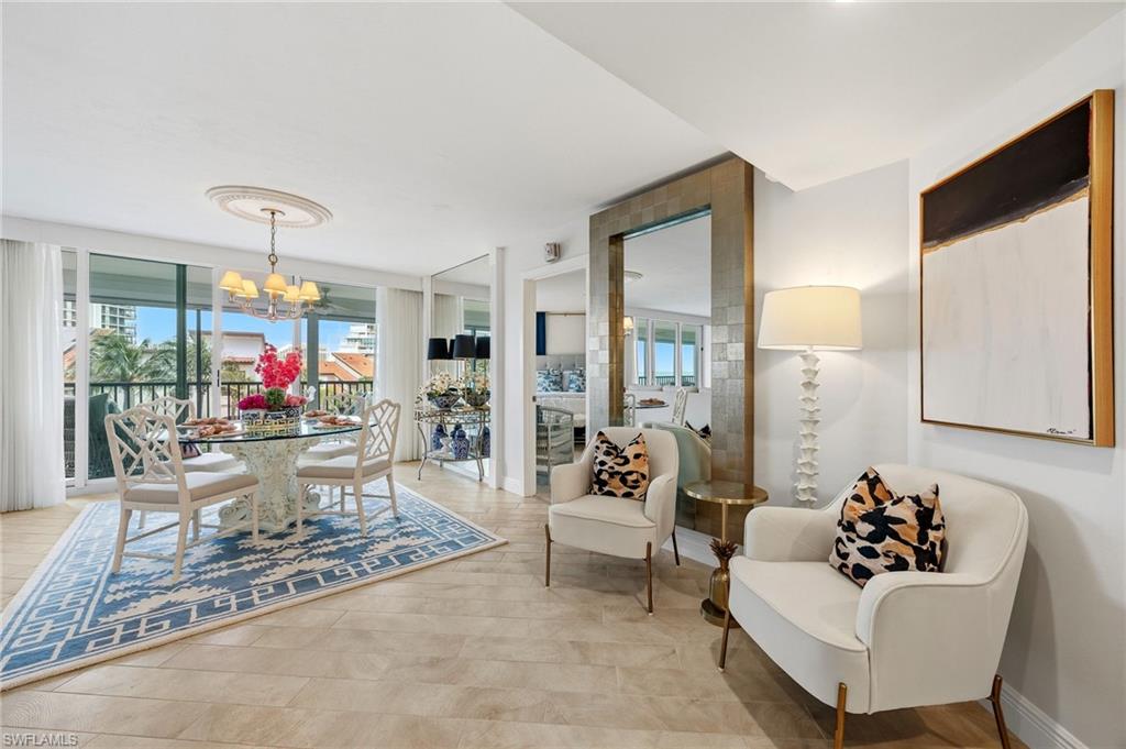 Dining area and foyer