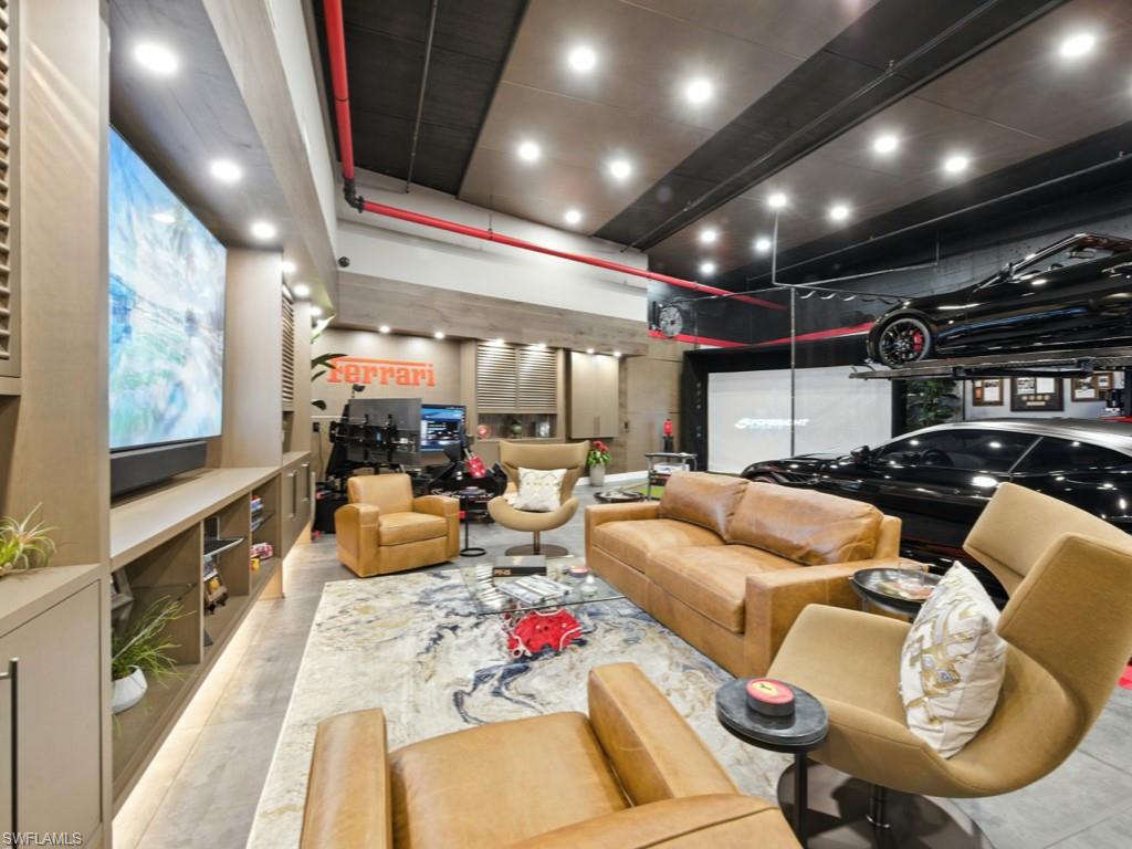 Custom Built Entertainment Lounge