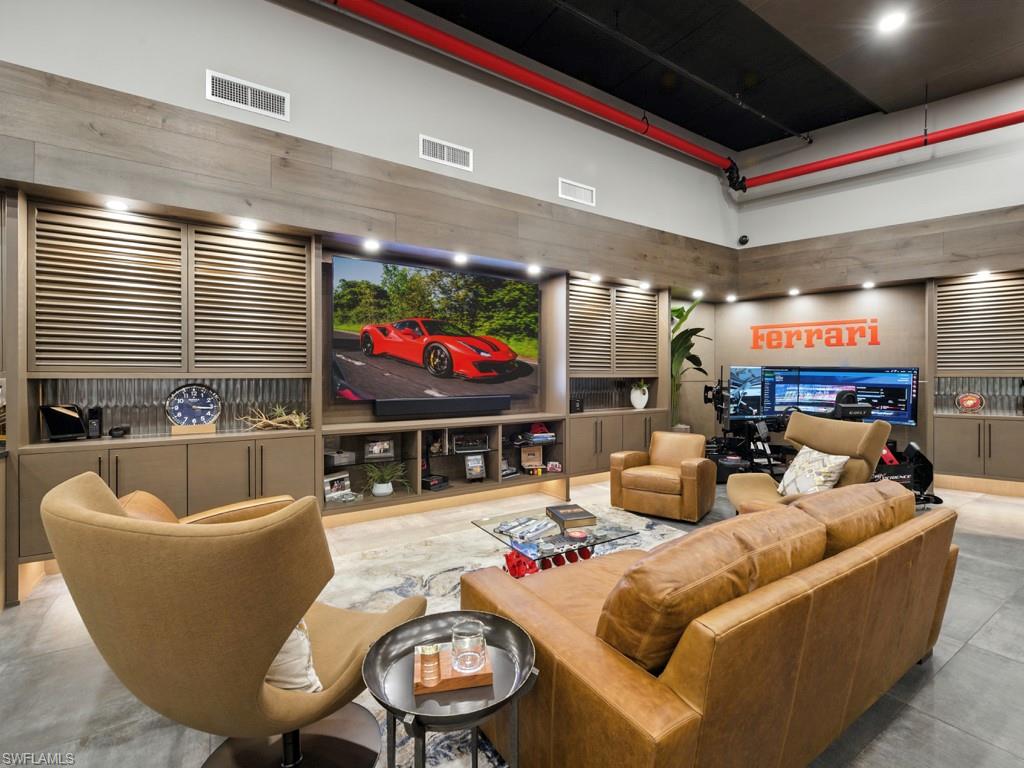 Custom Built Entertainment Lounge