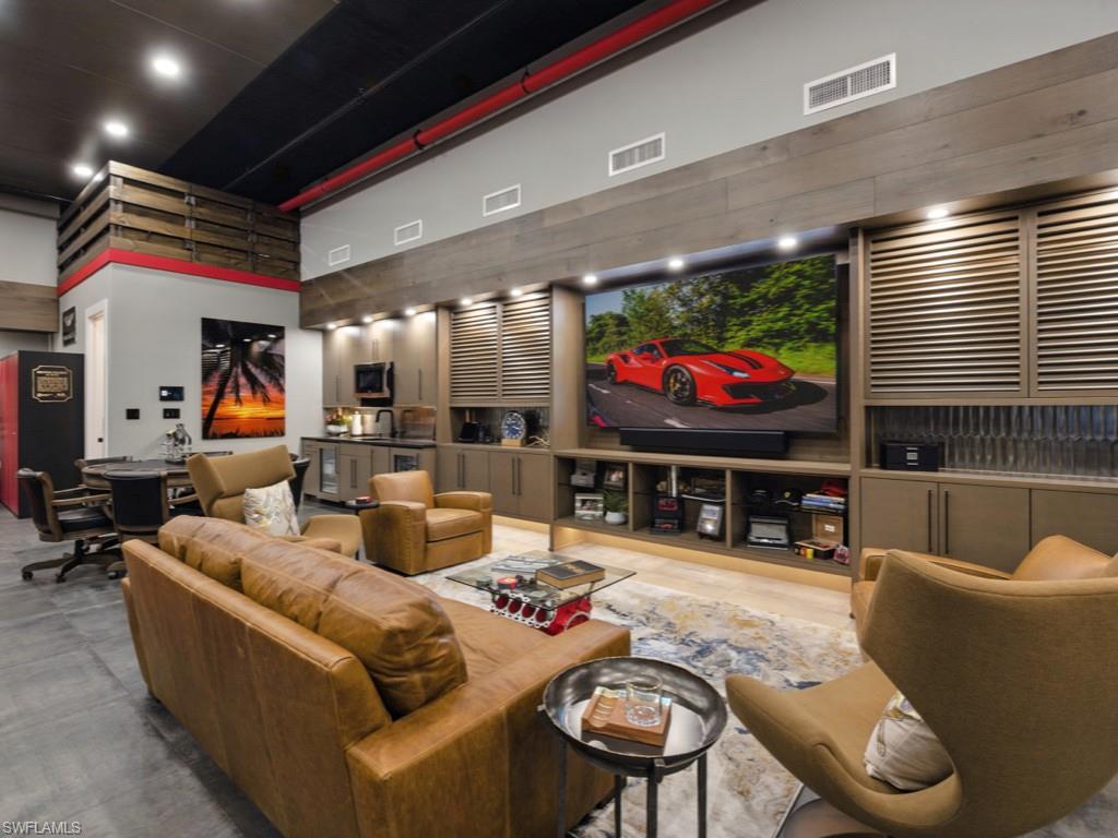 Custom Built Entertainment Lounge