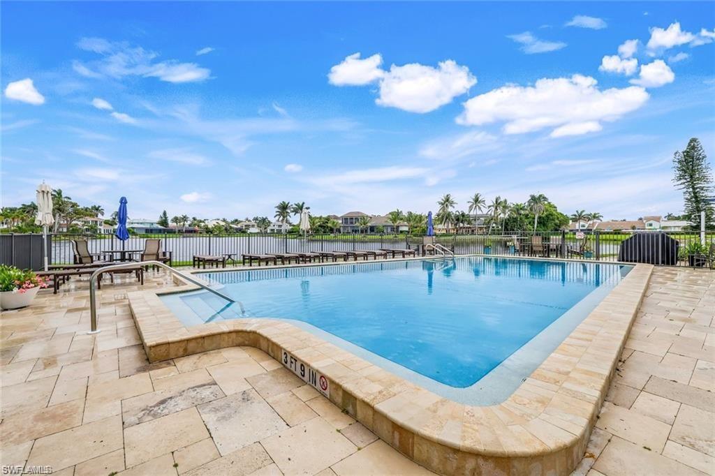 Community Pool with Lake View