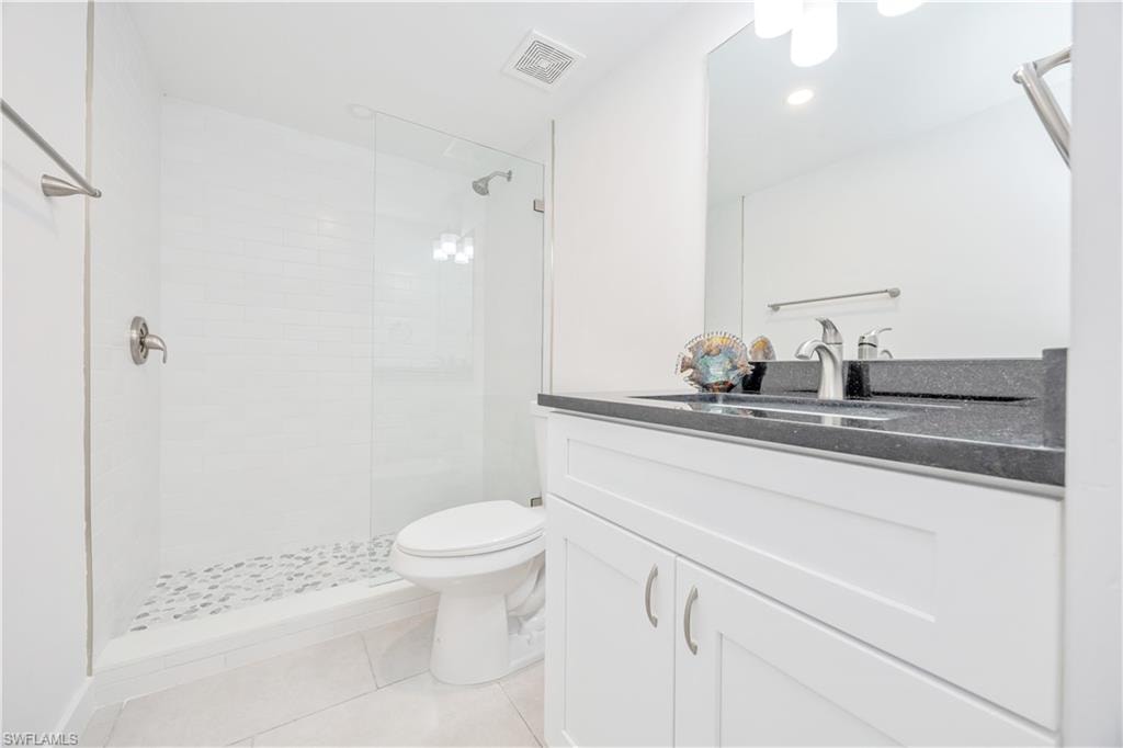 Second Bathroom w/walk in shower