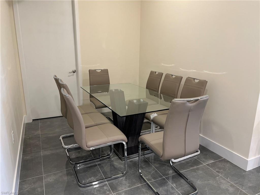 View of dining room