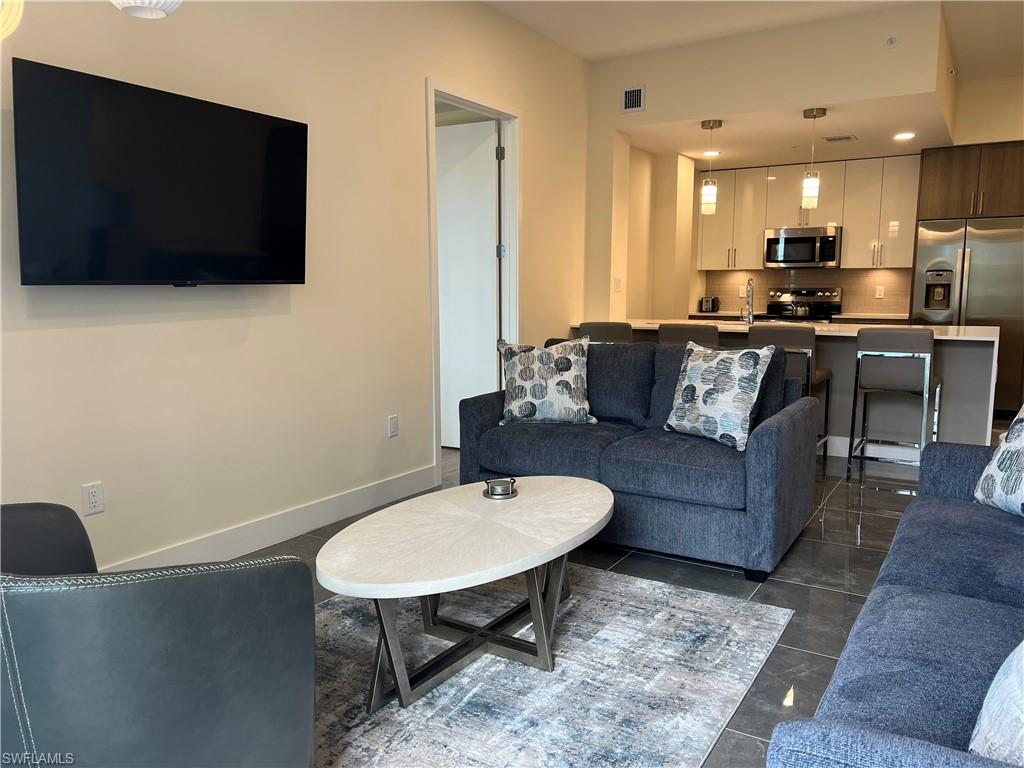 View of living room