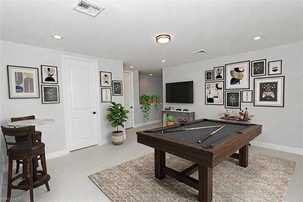 Game Room, Kids Play room, TV room - Staged photos