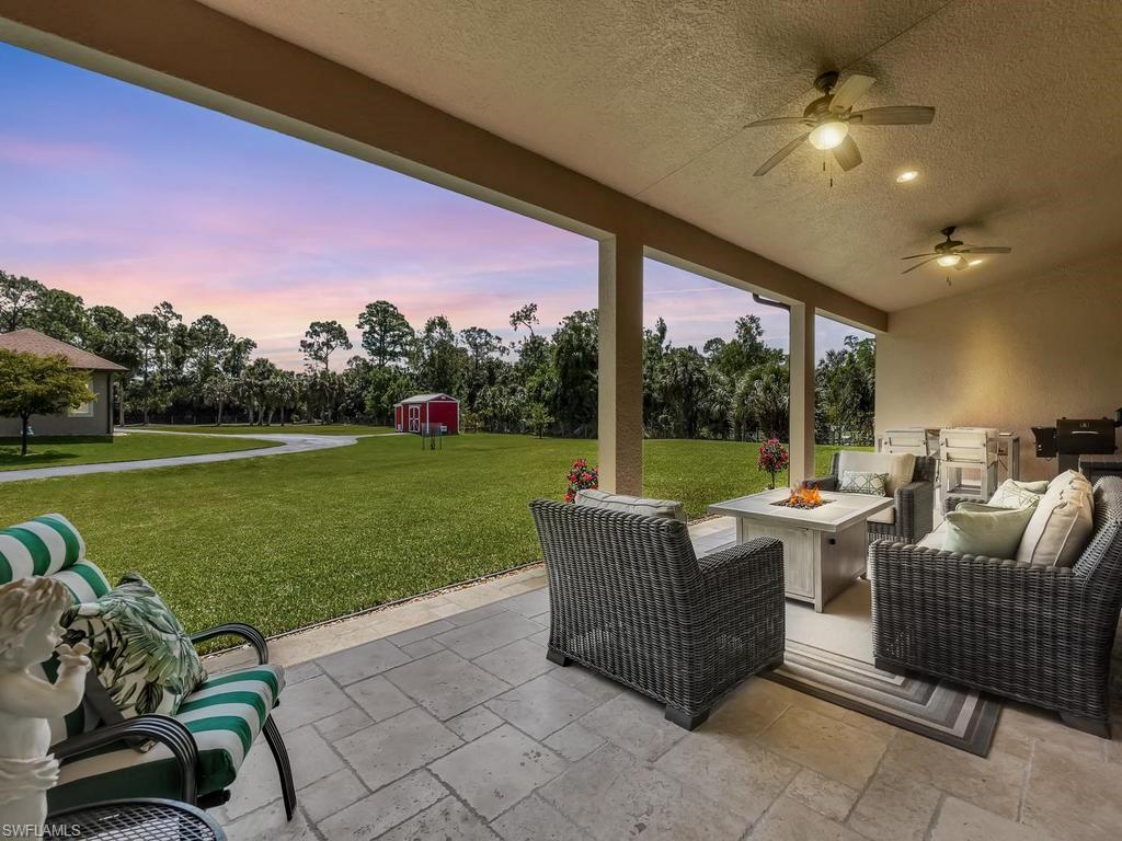 Amazing Landscaping-completely cleared fenced-in property with electric front gate & 11 zone sprinkler system throughout.