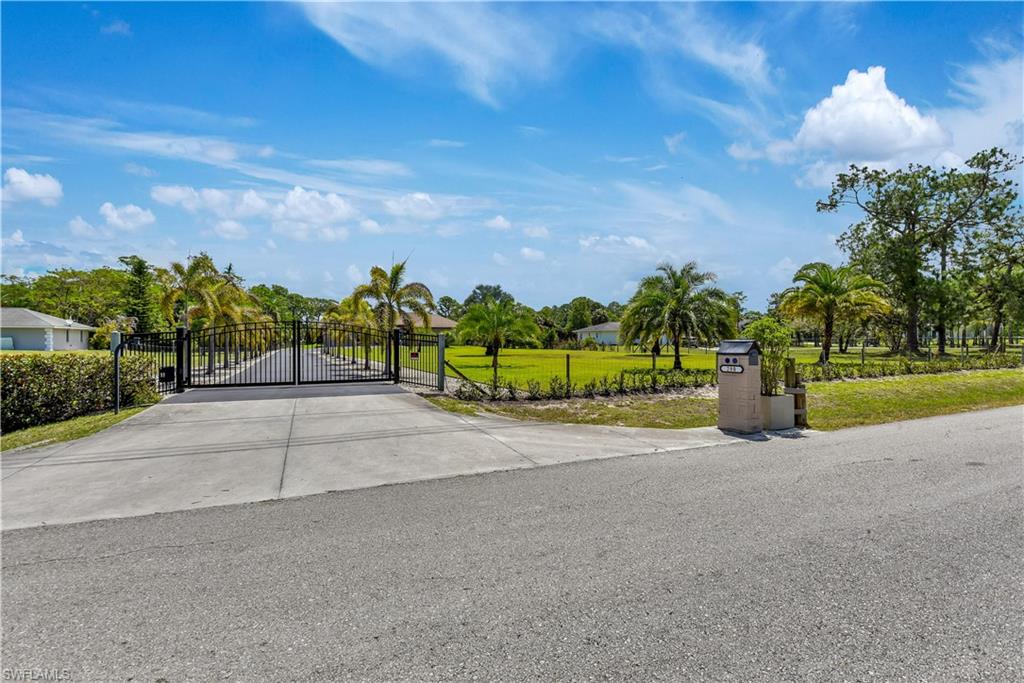 Electric Fence At Front Entry