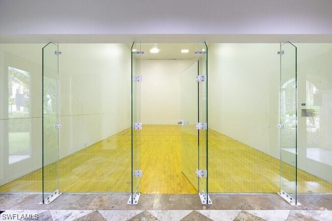 Racket ball court