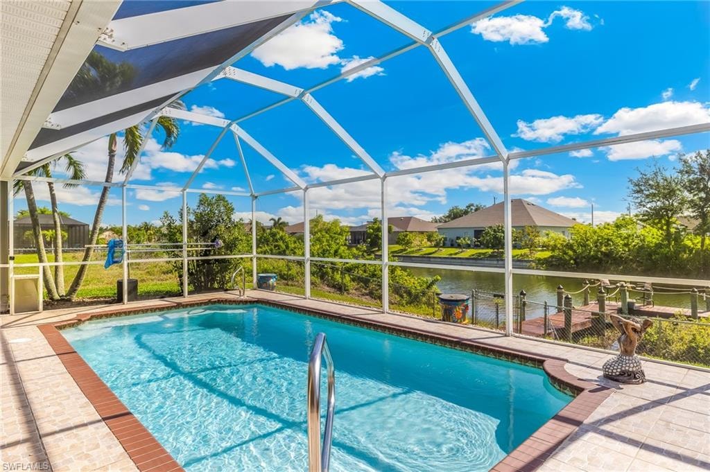 Solar Heated Pool 2023.  All screens replaced in 2022 with heavy duty screens.
