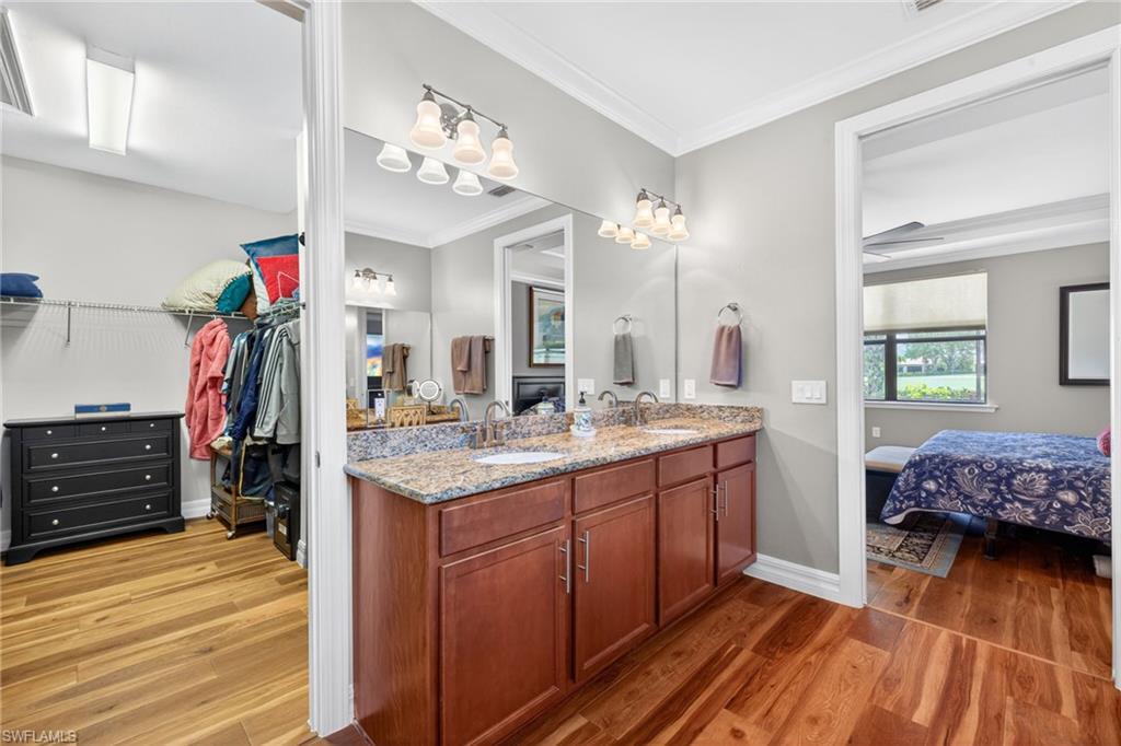 Oversized Walk-In Closet From En-Suite