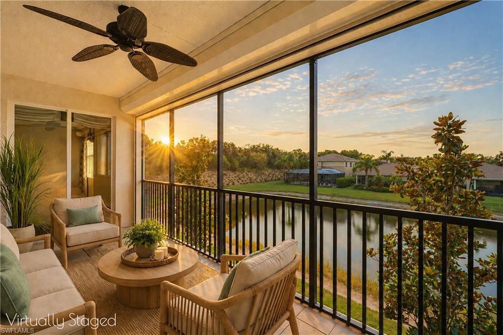 virtual staging sunset