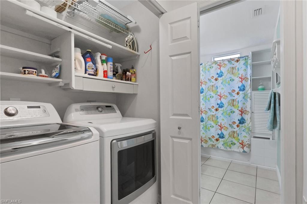 Laundry with extra storage