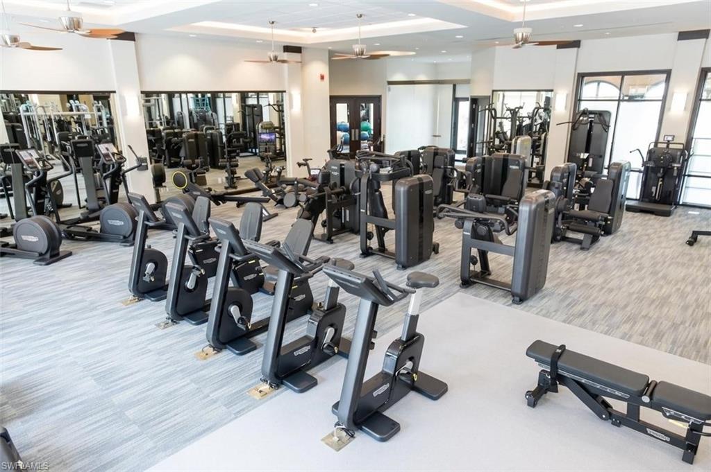 Cutting-edge fitness center