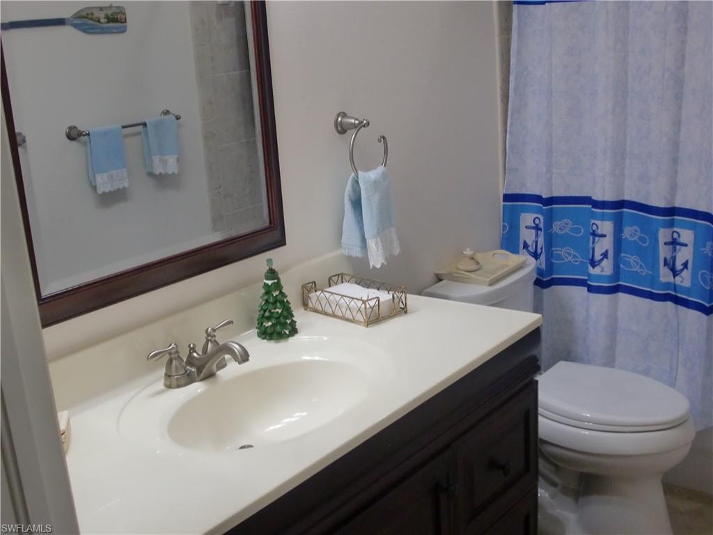 Custom built stands for washer and dryer.