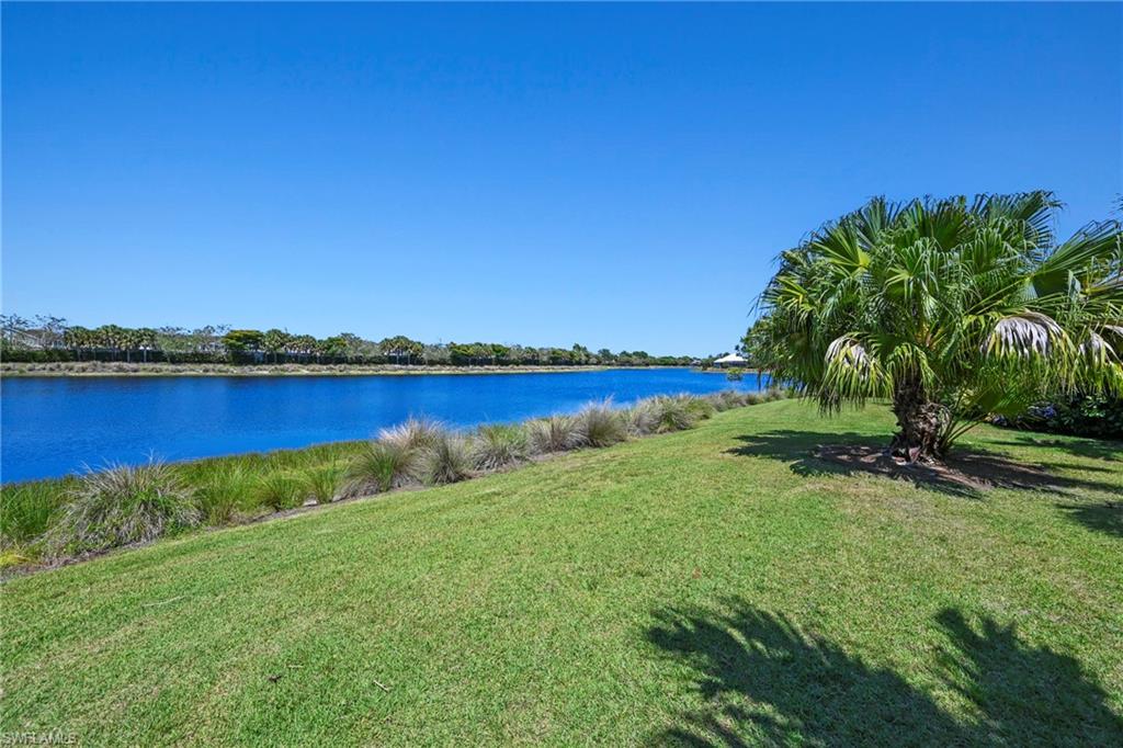 Expansive waterfront property featuring a wide waterway