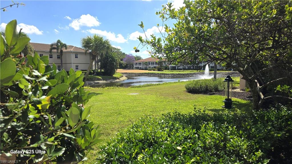 Bedroom lake view, lemon tree, & fountain!