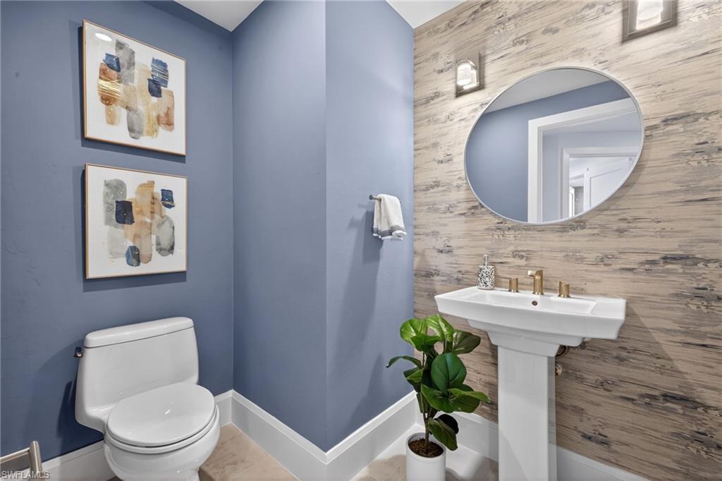 Powder bathroom