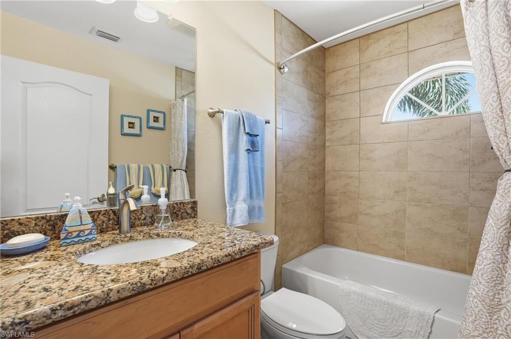 Spare Bathroom with Shower and Tub - Virtually Edited Image