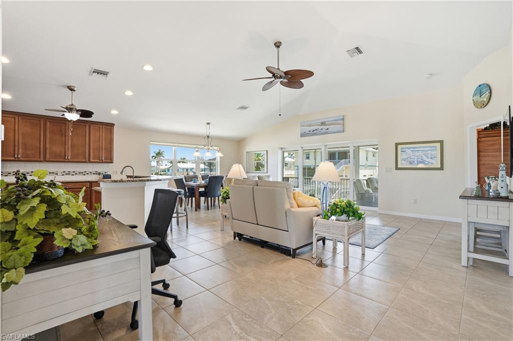 Open-concept Living Area - Virtually Edited Image