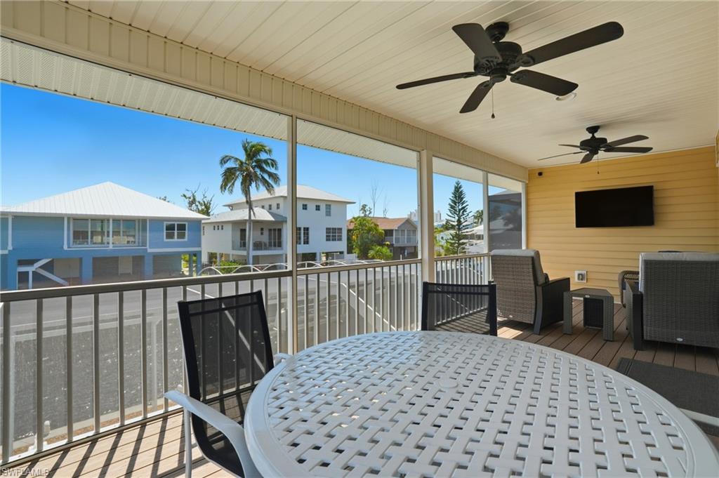 Screened-in Dining Area - Virtually Edited Image