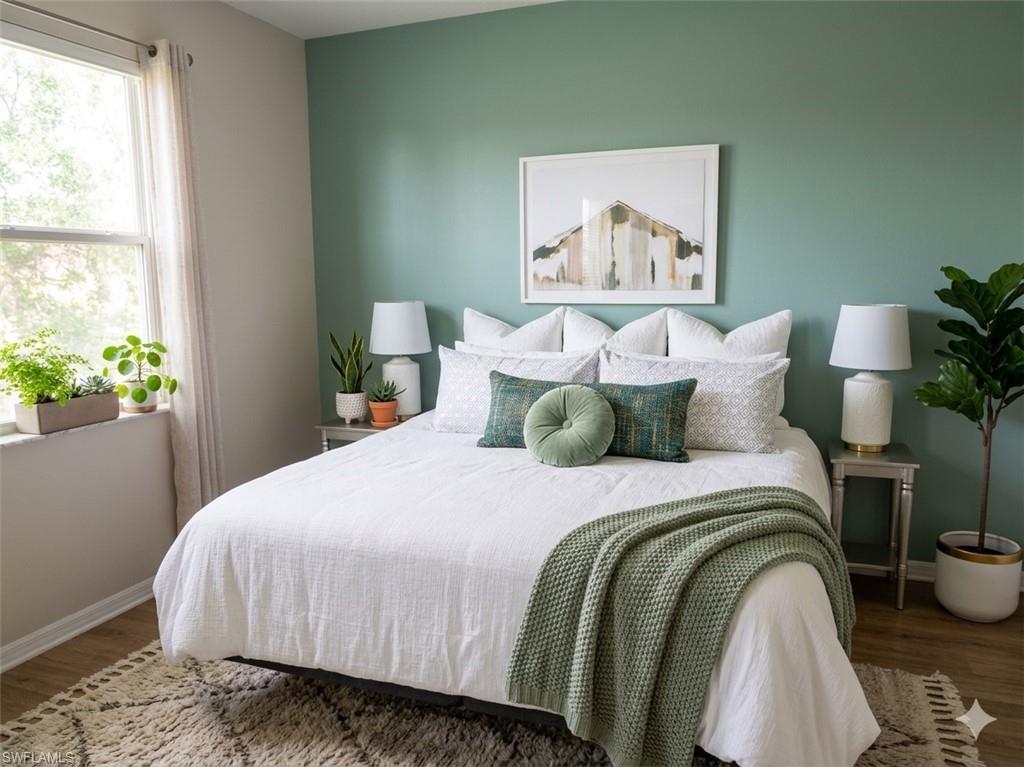 Mater Bedroom AI decor added
