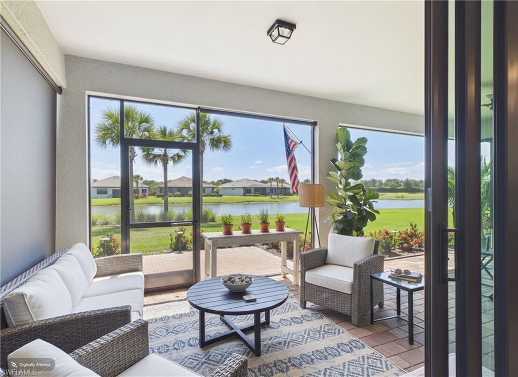 Virtually Furnished Lanai Space