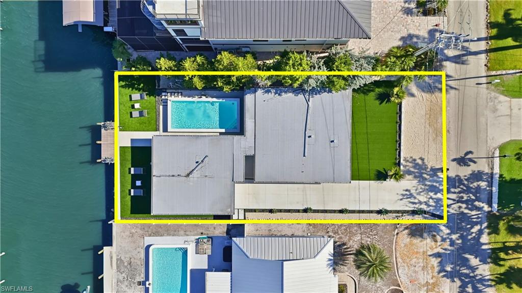 Directly above - Virtually Edited Image