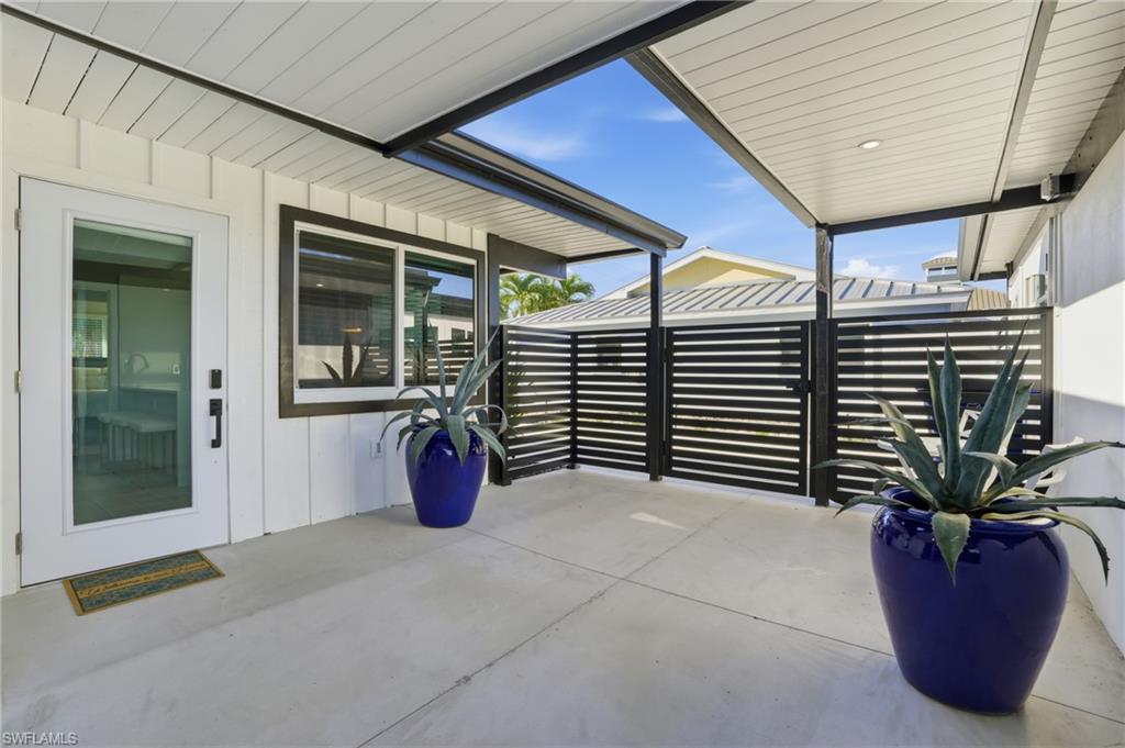 Private patio / terrace - Virtually Edited Image